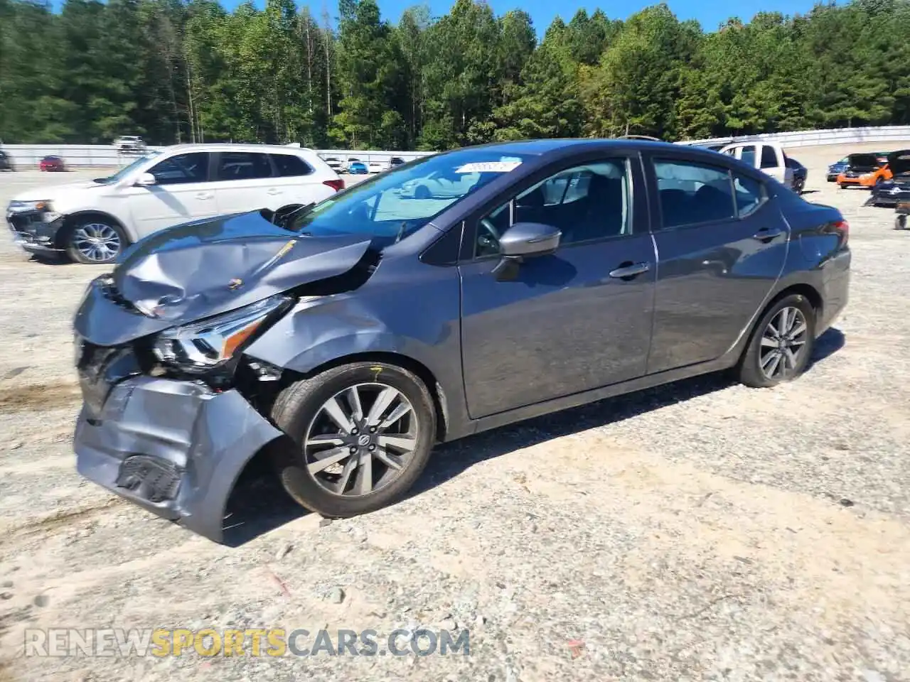 1 Фотография поврежденного автомобиля 3N1CN8EV5ML876785 NISSAN VERSA 2021