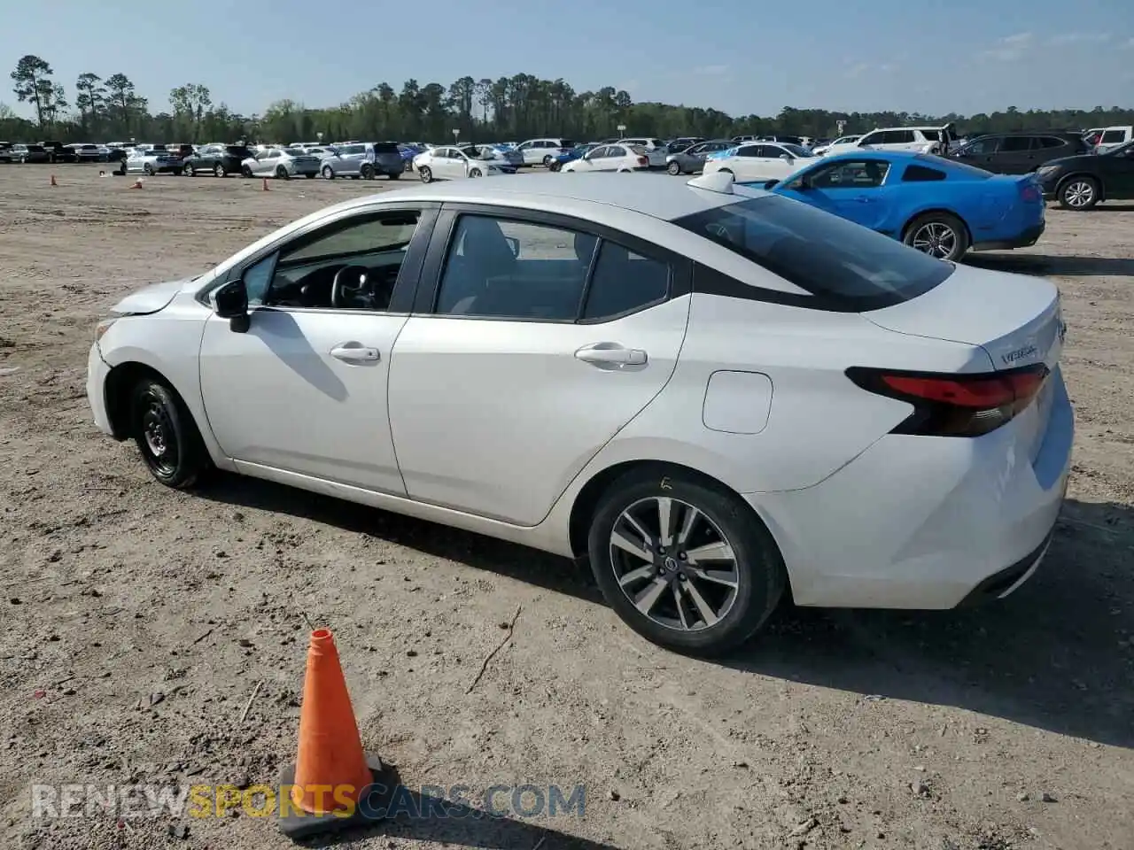 2 Photograph of a damaged car 3N1CN8EV5ML879413 NISSAN VERSA 2021