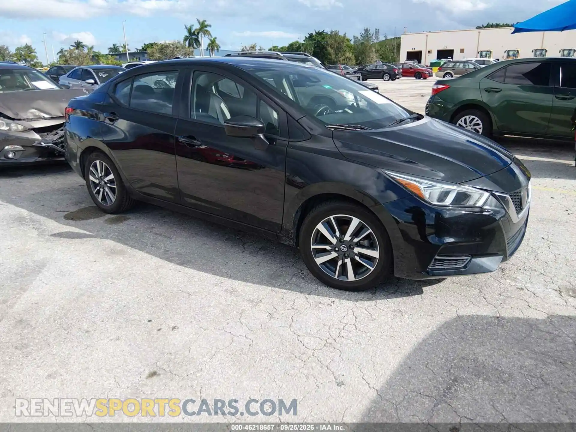 1 Photograph of a damaged car 3N1CN8EV5ML883168 NISSAN VERSA 2021