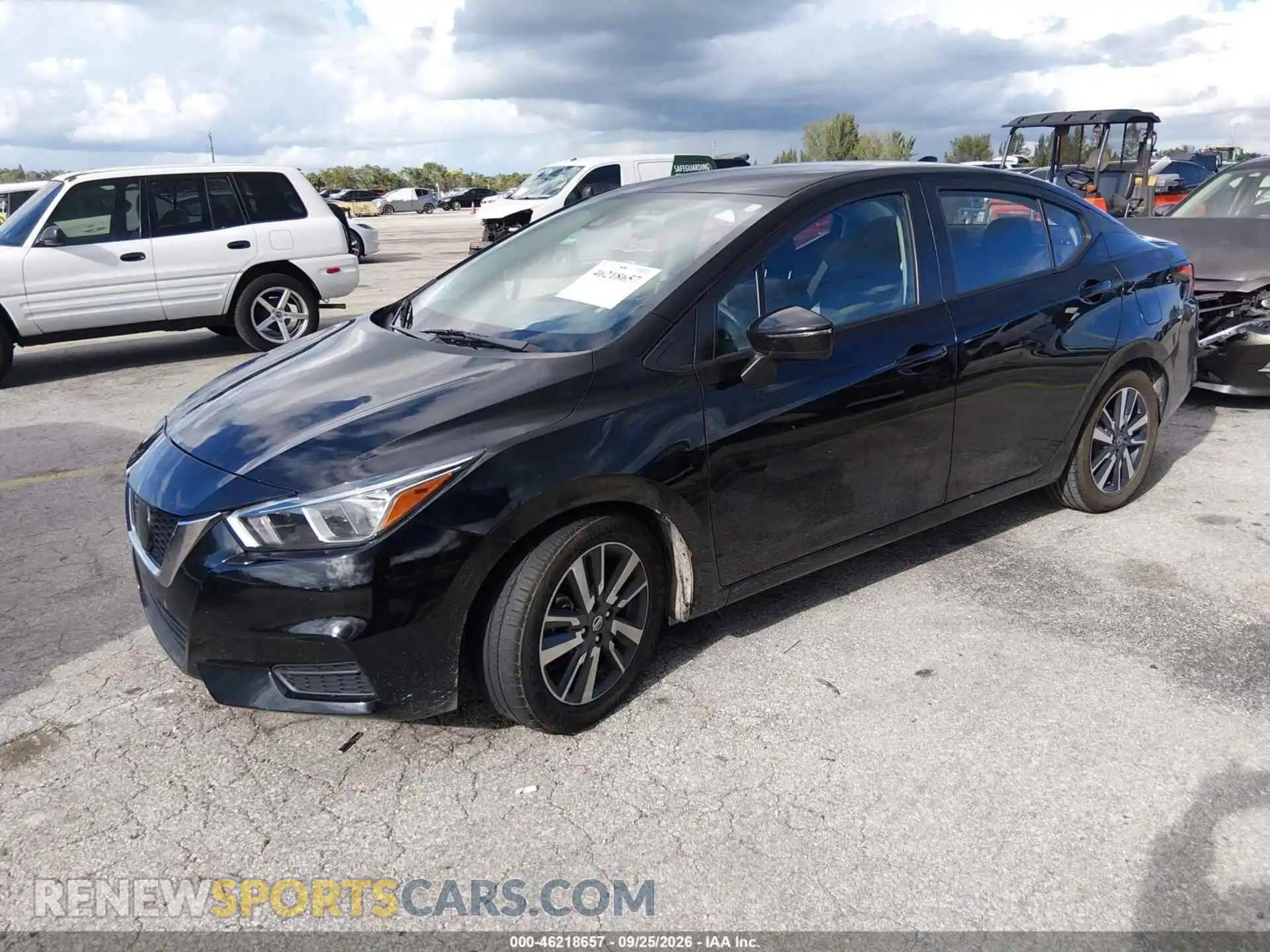 2 Photograph of a damaged car 3N1CN8EV5ML883168 NISSAN VERSA 2021