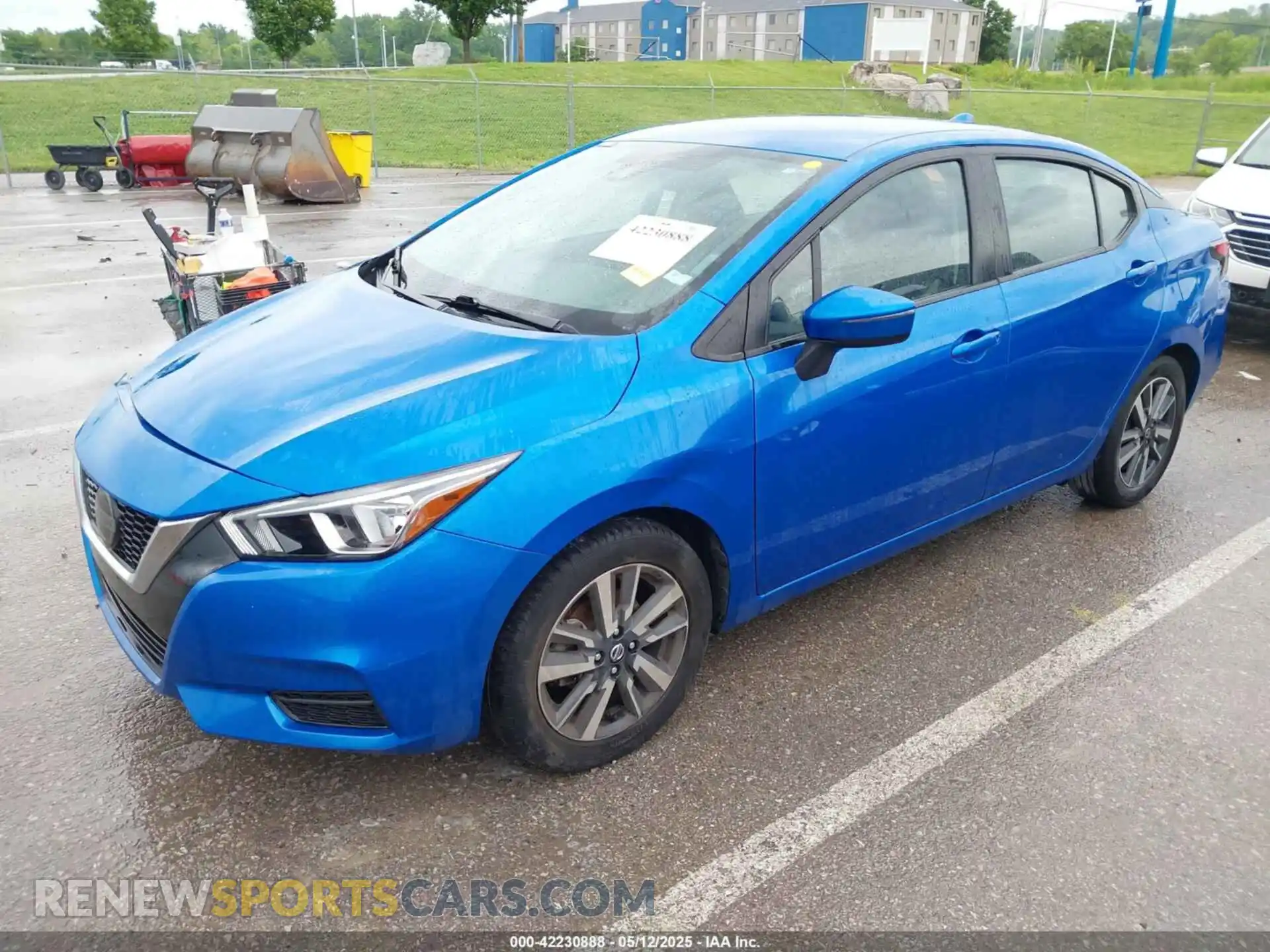 2 Photograph of a damaged car 3N1CN8EV5ML886037 NISSAN VERSA 2021
