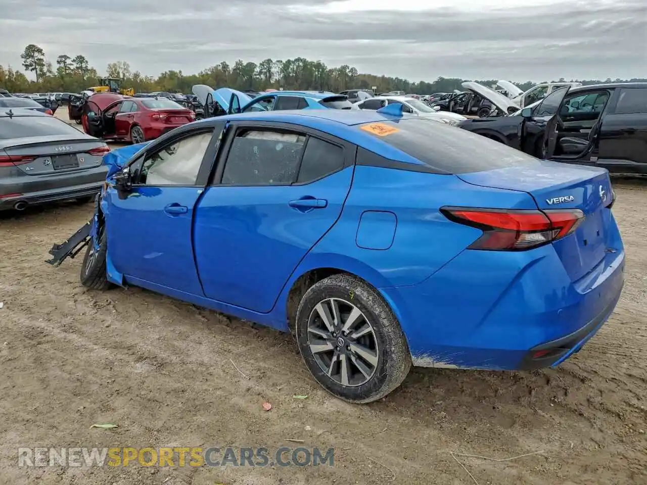 2 Photograph of a damaged car 3N1CN8EV5ML890928 NISSAN VERSA 2021