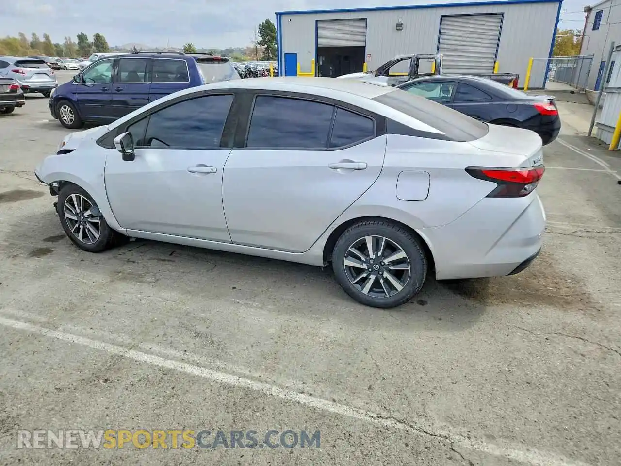 2 Photograph of a damaged car 3N1CN8EV5ML891870 NISSAN VERSA 2021