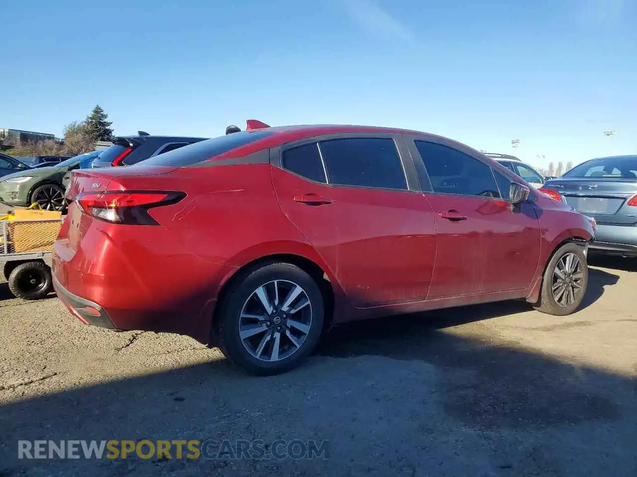 3 Photograph of a damaged car 3N1CN8EV5ML892968 NISSAN VERSA 2021