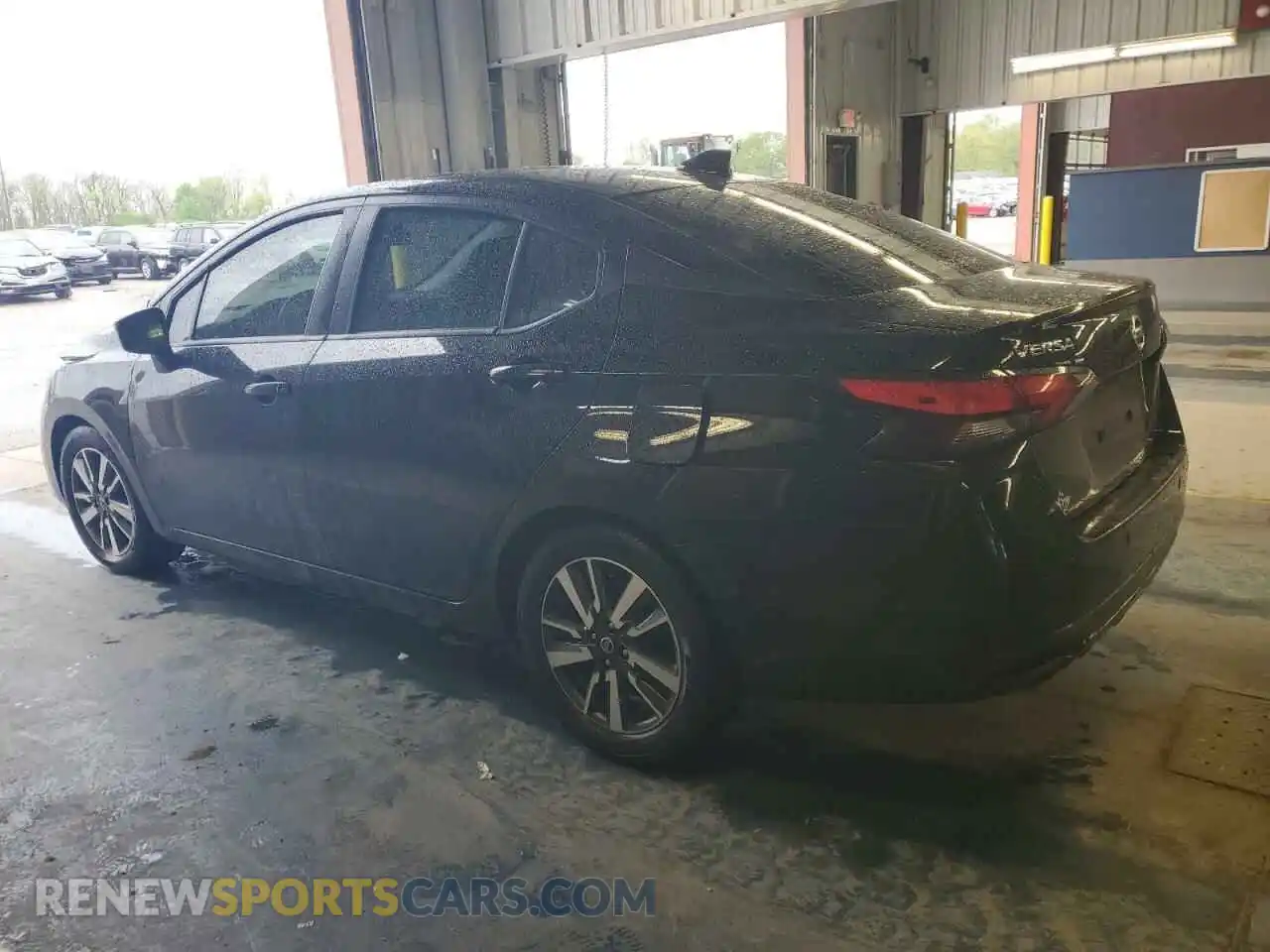 2 Photograph of a damaged car 3N1CN8EV5ML893229 NISSAN VERSA 2021