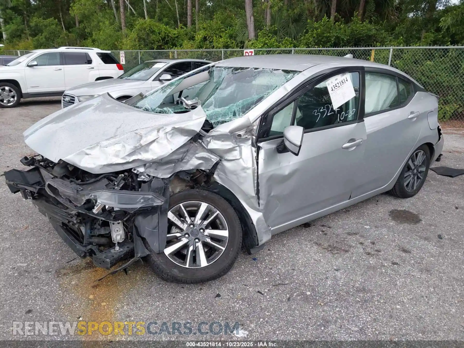 2 Photograph of a damaged car 3N1CN8EV5ML893327 NISSAN VERSA 2021