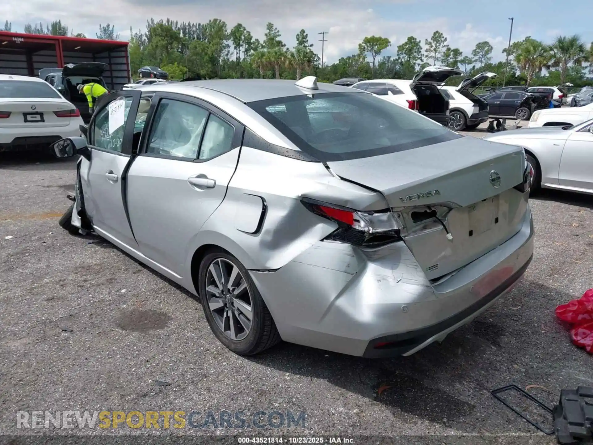 3 Photograph of a damaged car 3N1CN8EV5ML893327 NISSAN VERSA 2021
