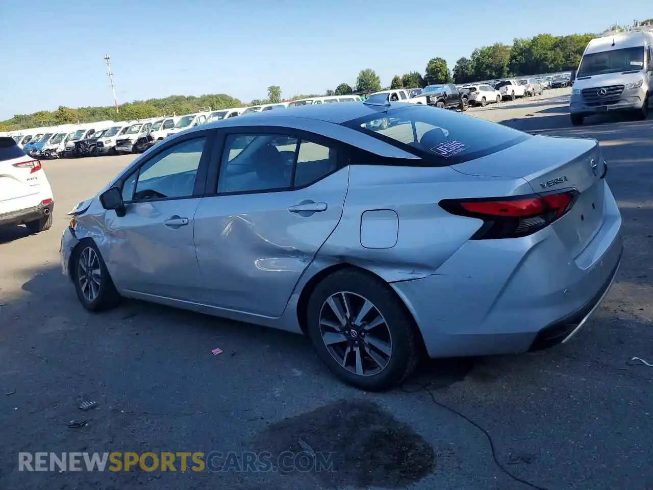 2 Photograph of a damaged car 3N1CN8EV5ML894140 NISSAN VERSA 2021