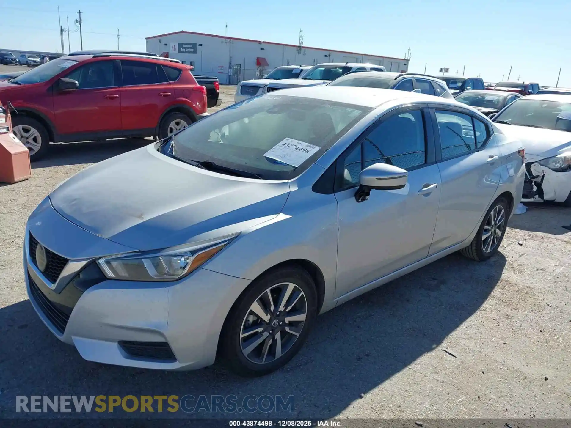 2 Photograph of a damaged car 3N1CN8EV5ML894901 NISSAN VERSA 2021
