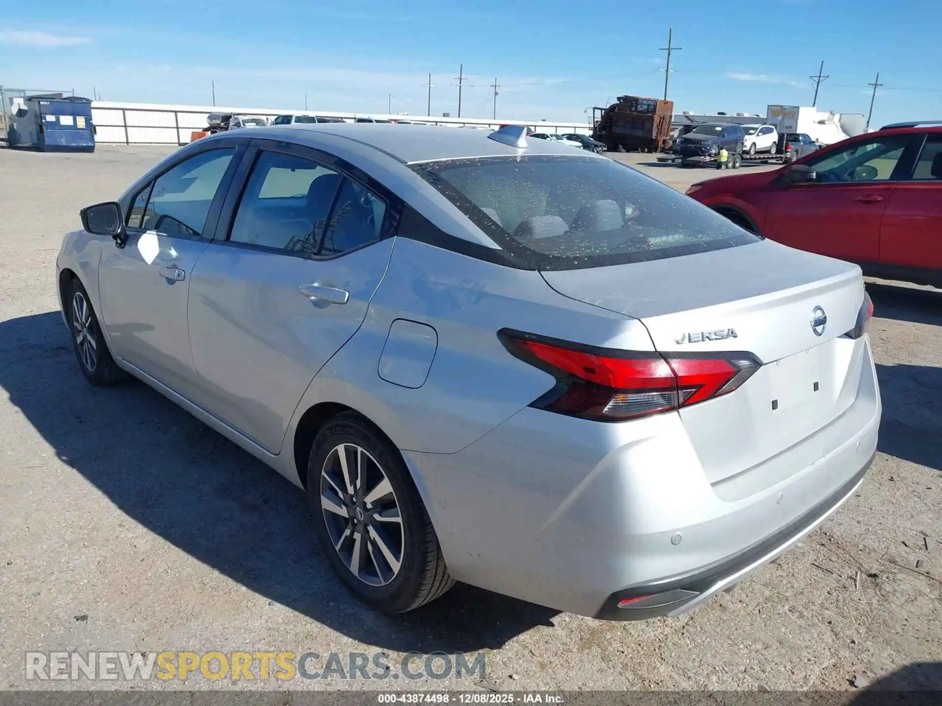 3 Photograph of a damaged car 3N1CN8EV5ML894901 NISSAN VERSA 2021