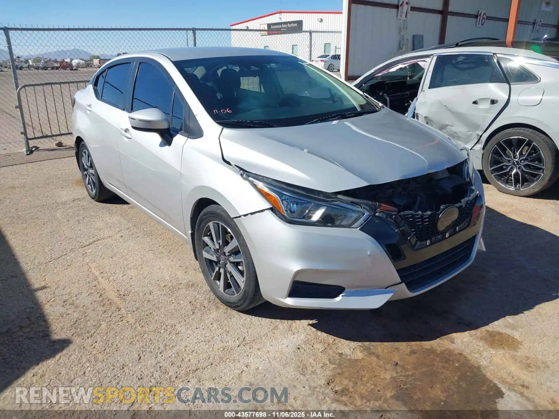 1 Фотография поврежденного автомобиля 3N1CN8EV5ML914760 NISSAN VERSA 2021