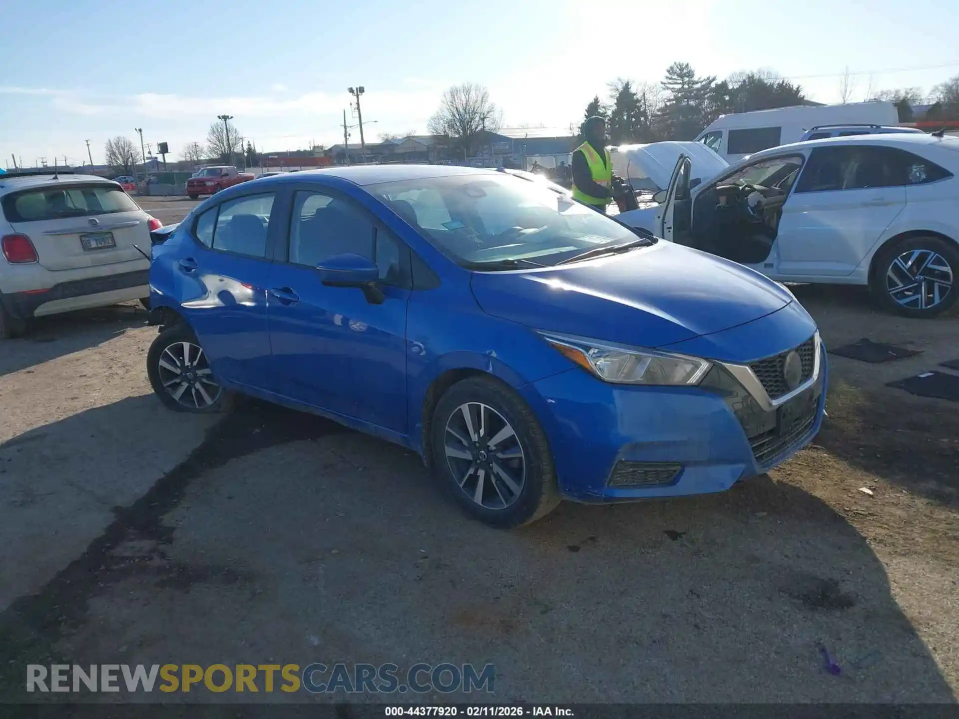 1 Photograph of a damaged car 3N1CN8EV5ML920087 NISSAN VERSA 2021