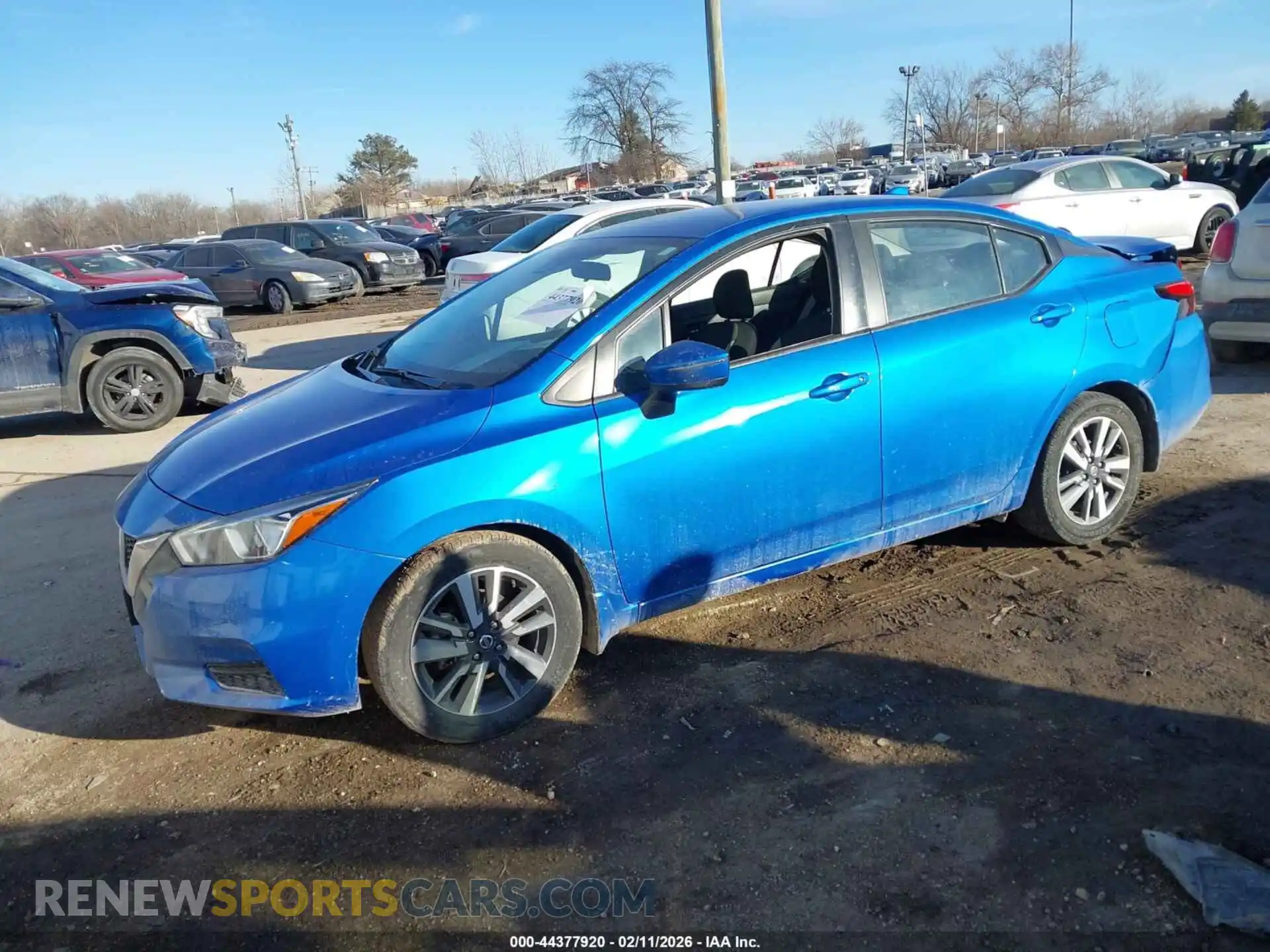 2 Photograph of a damaged car 3N1CN8EV5ML920087 NISSAN VERSA 2021
