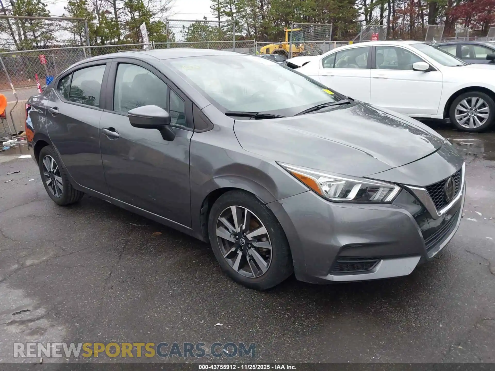 1 Photograph of a damaged car 3N1CN8EV6ML816532 NISSAN VERSA 2021