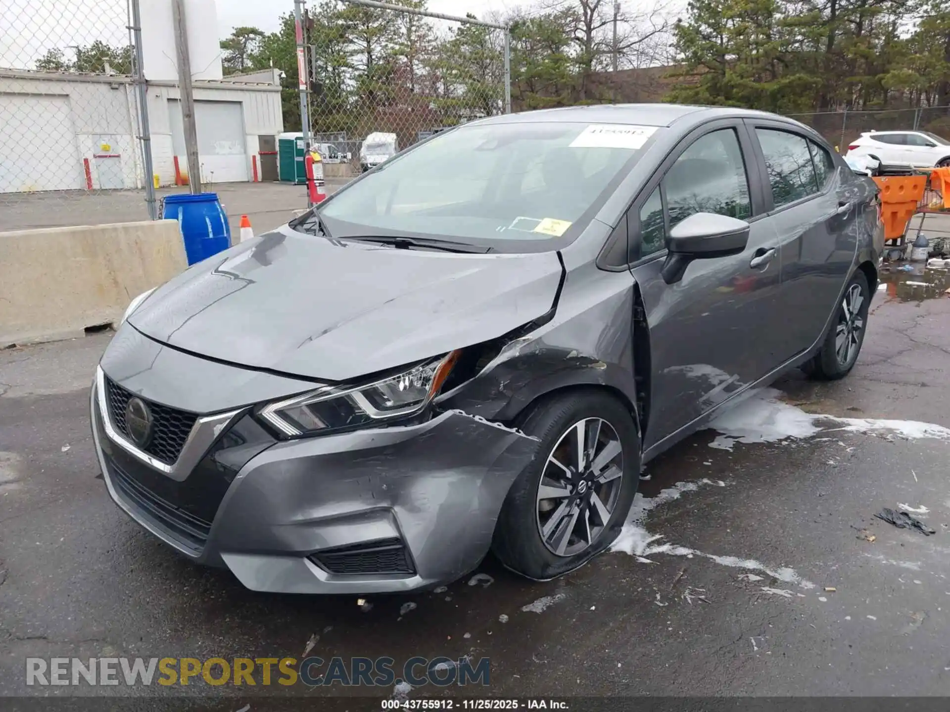 2 Photograph of a damaged car 3N1CN8EV6ML816532 NISSAN VERSA 2021