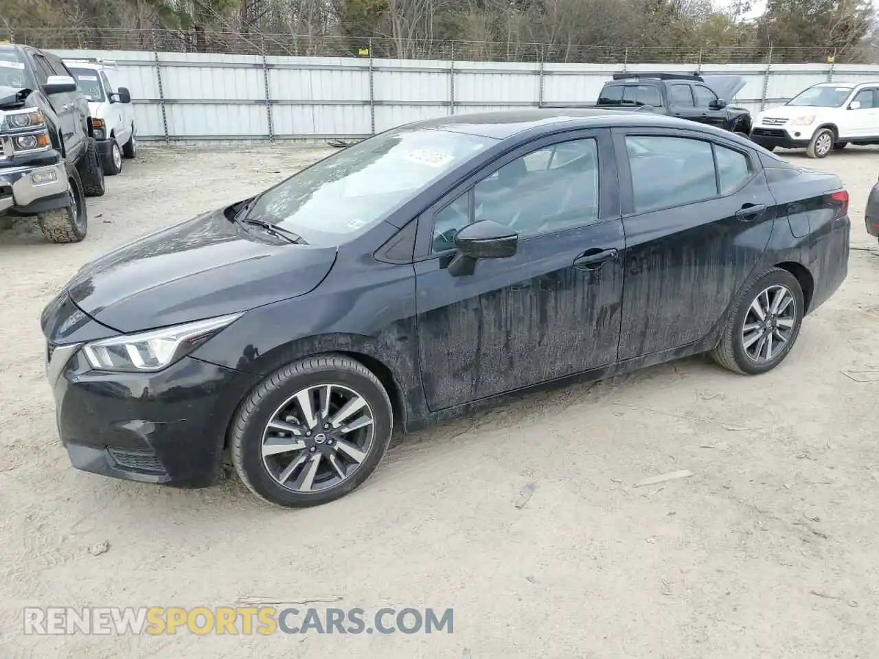 1 Photograph of a damaged car 3N1CN8EV6ML819219 NISSAN VERSA 2021