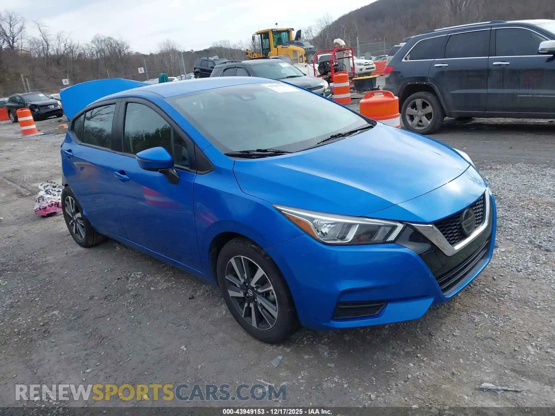 1 Photograph of a damaged car 3N1CN8EV6ML825862 NISSAN VERSA 2021