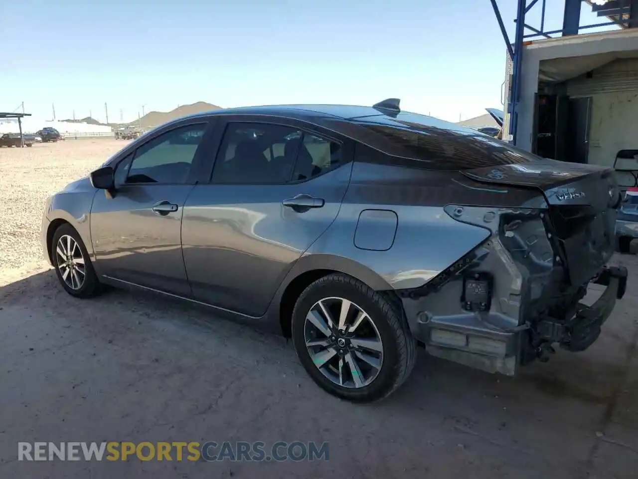 2 Photograph of a damaged car 3N1CN8EV6ML827398 NISSAN VERSA 2021