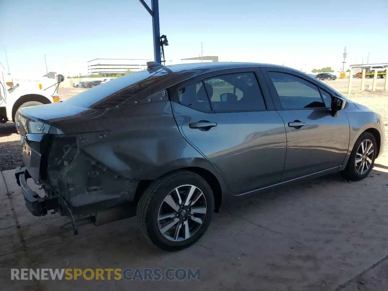 3 Photograph of a damaged car 3N1CN8EV6ML827398 NISSAN VERSA 2021