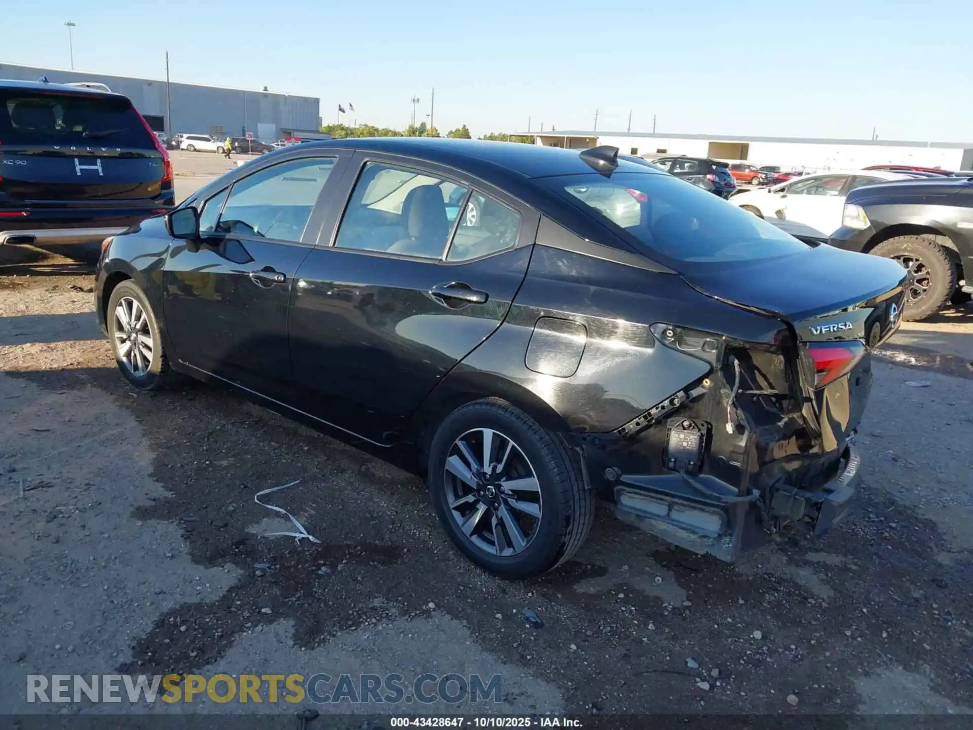 3 Photograph of a damaged car 3N1CN8EV6ML827496 NISSAN VERSA 2021