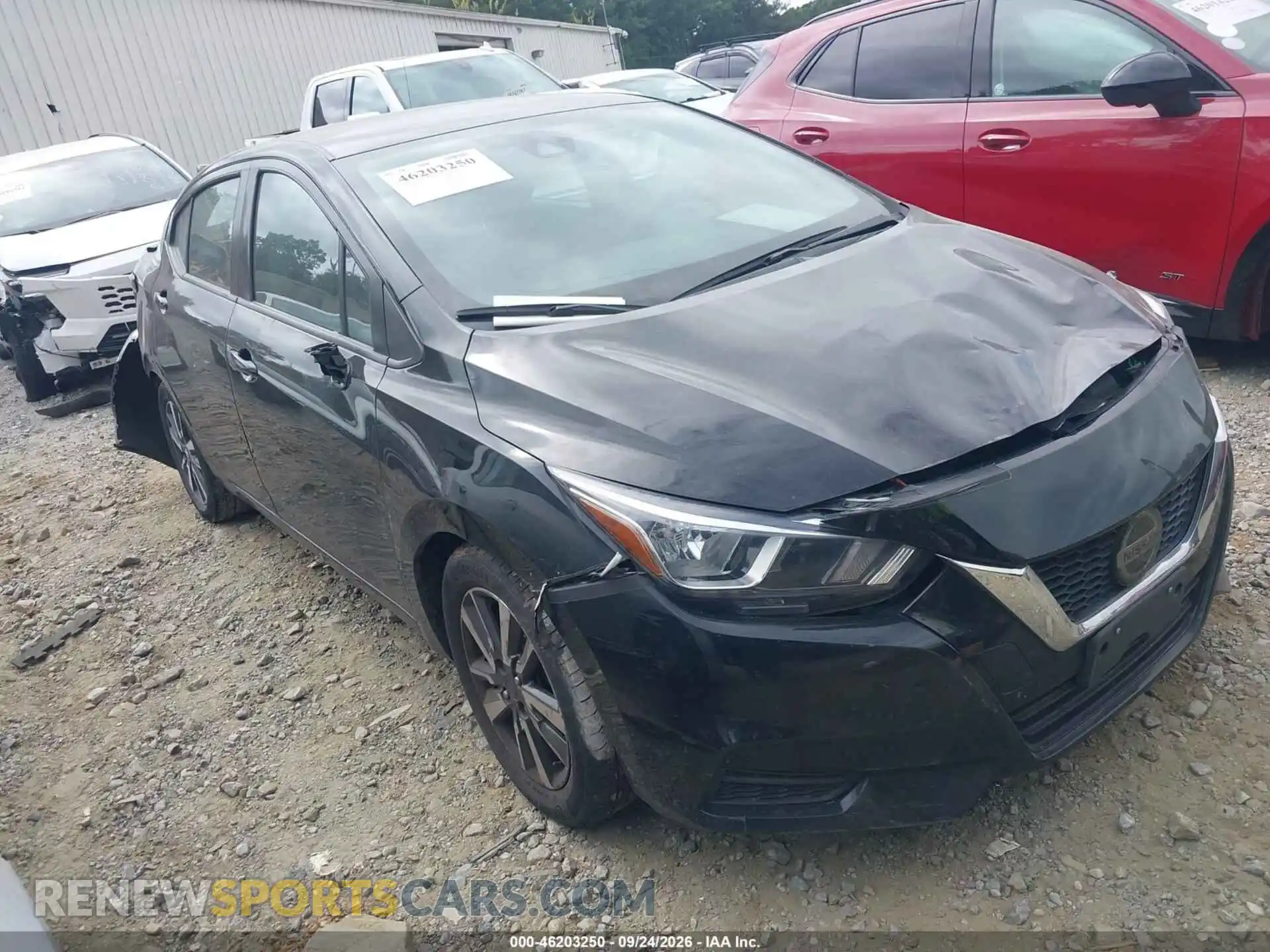 1 Photograph of a damaged car 3N1CN8EV6ML832326 NISSAN VERSA 2021