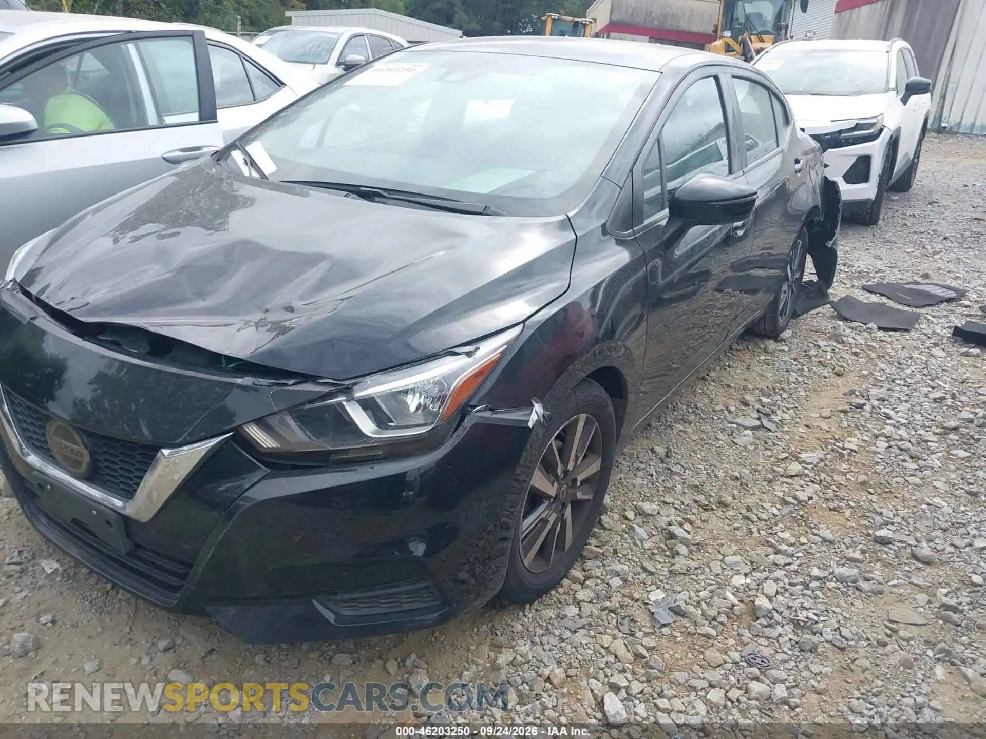 2 Photograph of a damaged car 3N1CN8EV6ML832326 NISSAN VERSA 2021