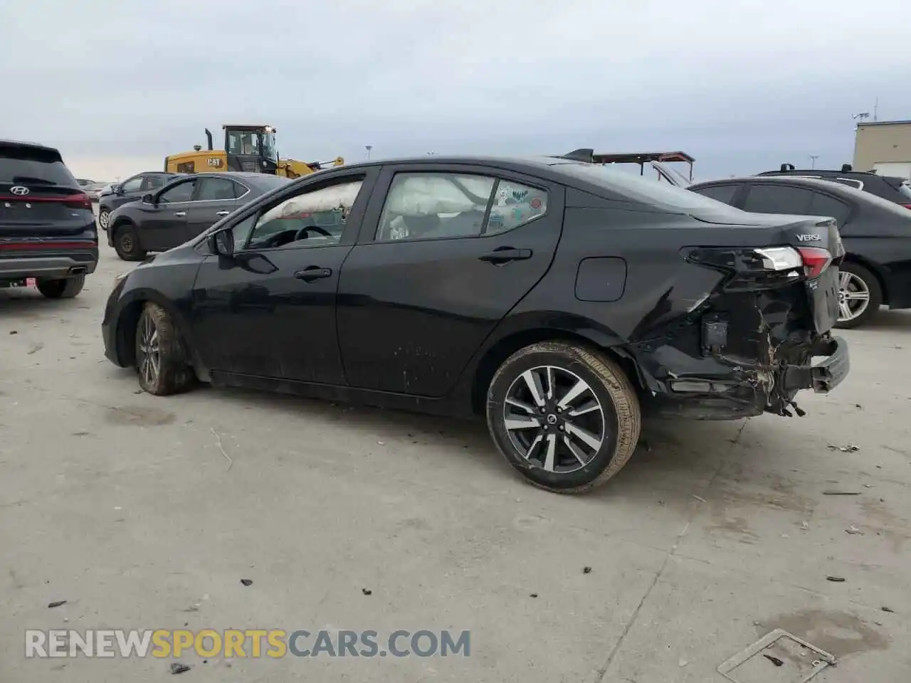 2 Photograph of a damaged car 3N1CN8EV6ML836294 NISSAN VERSA 2021