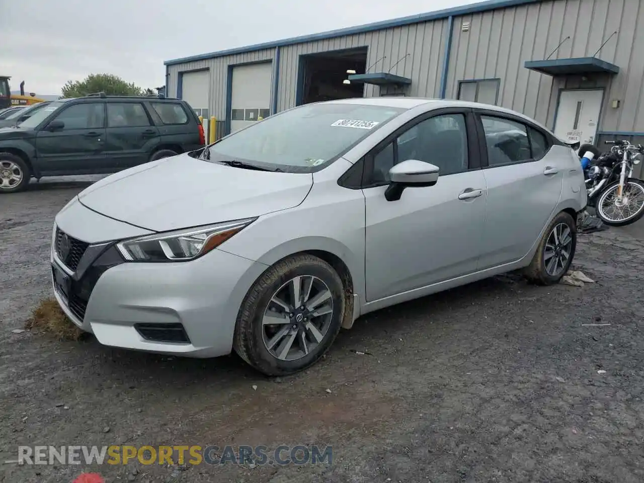 1 Photograph of a damaged car 3N1CN8EV6ML839034 NISSAN VERSA 2021