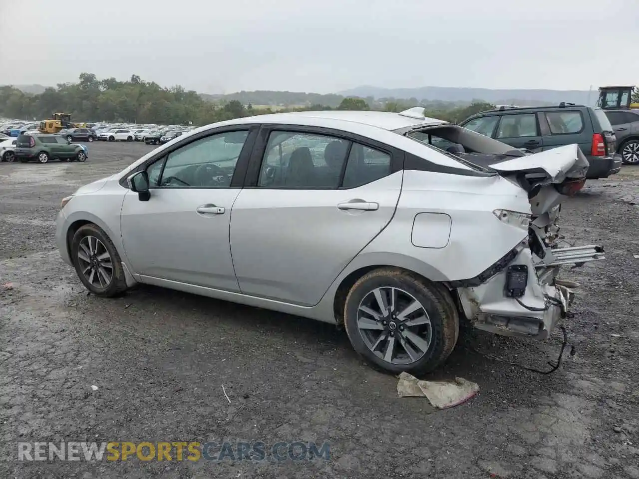 2 Photograph of a damaged car 3N1CN8EV6ML839034 NISSAN VERSA 2021