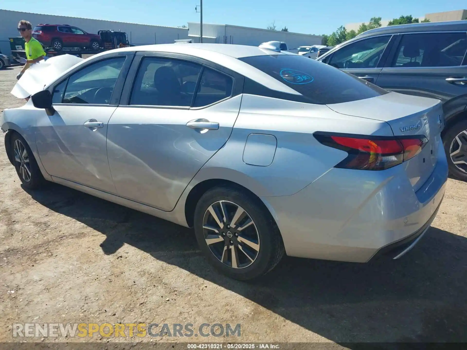 3 Photograph of a damaged car 3N1CN8EV6ML839891 NISSAN VERSA 2021