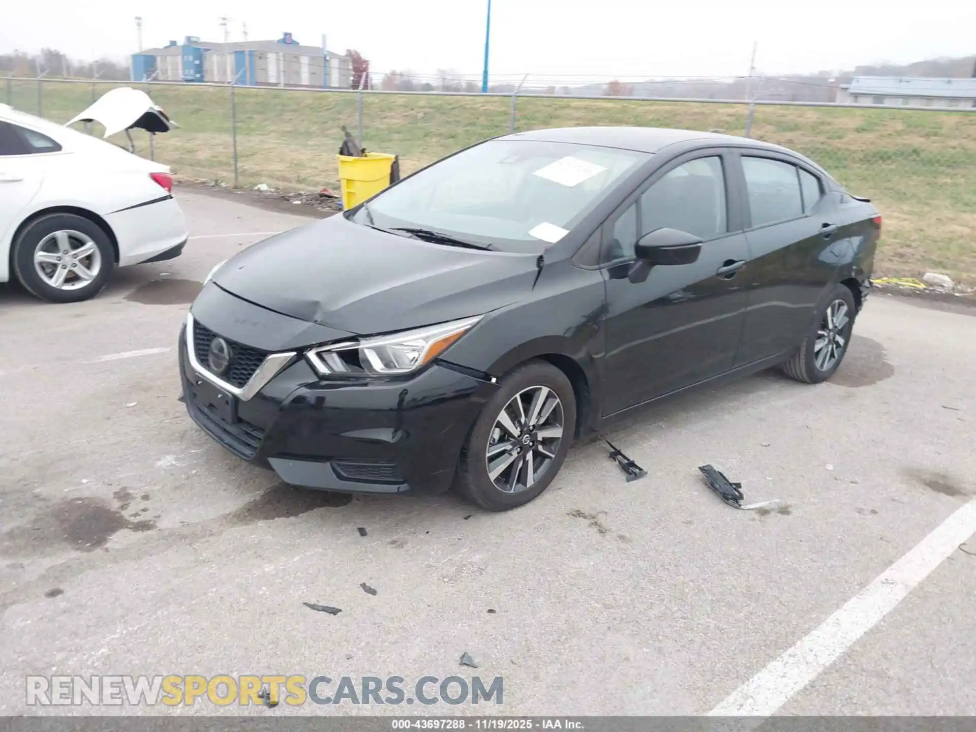 2 Photograph of a damaged car 3N1CN8EV6ML841804 NISSAN VERSA 2021