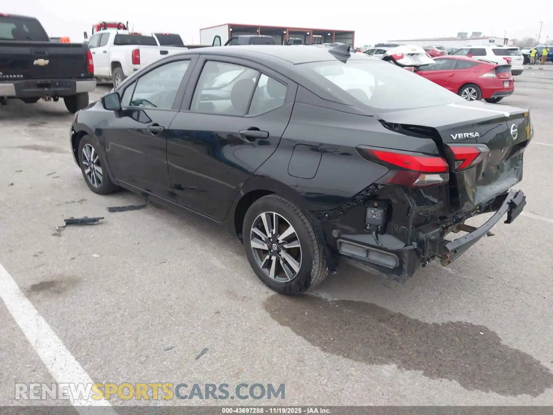 3 Photograph of a damaged car 3N1CN8EV6ML841804 NISSAN VERSA 2021