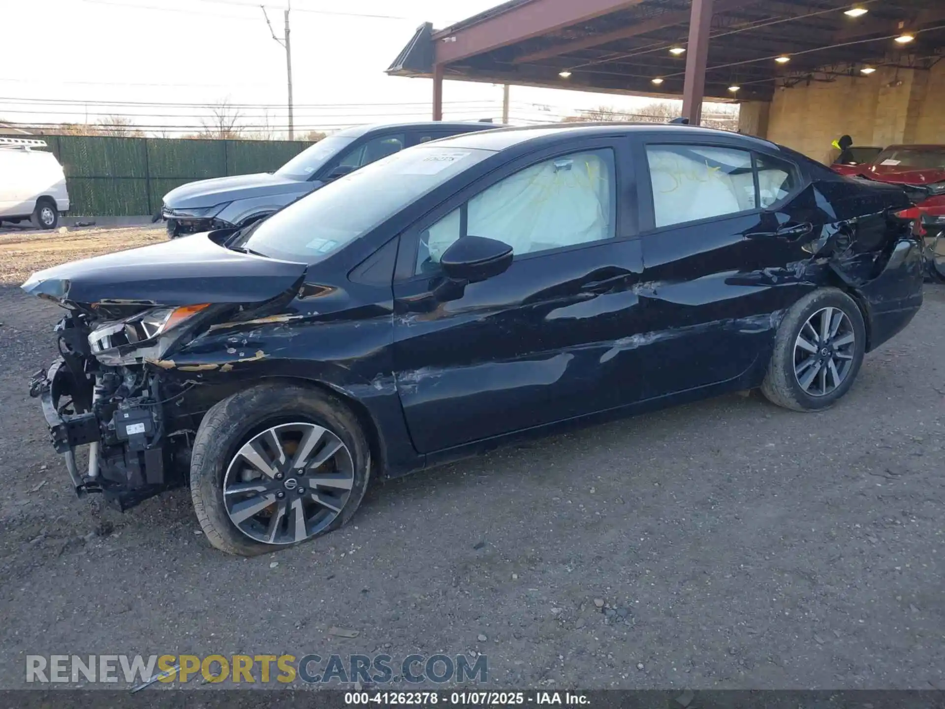 2 Photograph of a damaged car 3N1CN8EV6ML846856 NISSAN VERSA 2021