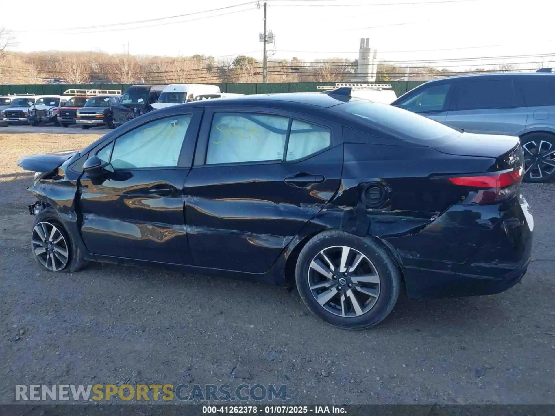 3 Photograph of a damaged car 3N1CN8EV6ML846856 NISSAN VERSA 2021