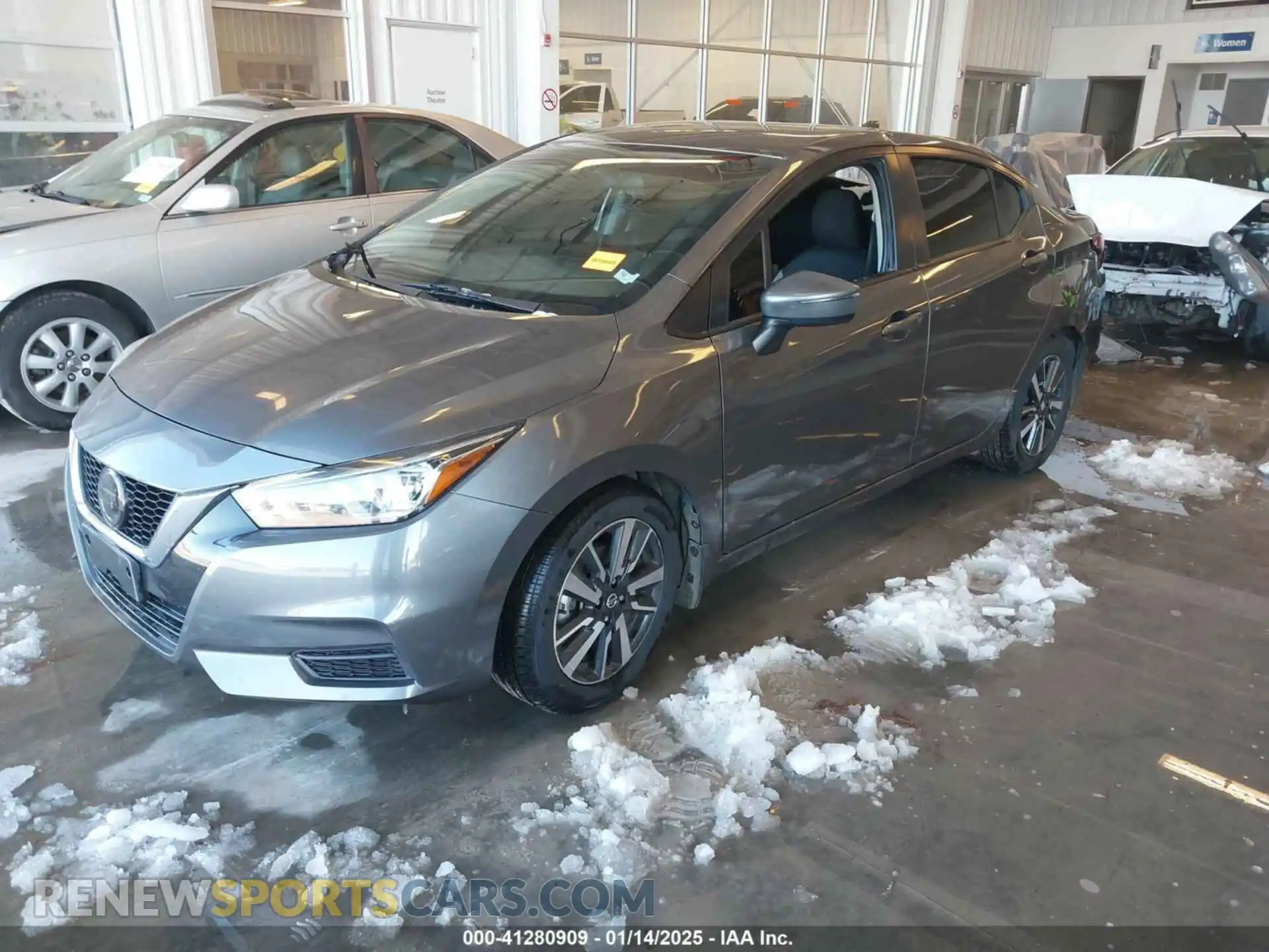 2 Photograph of a damaged car 3N1CN8EV6ML849952 NISSAN VERSA 2021