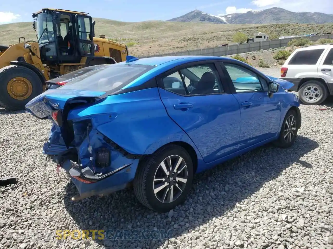 3 Photograph of a damaged car 3N1CN8EV6ML865567 NISSAN VERSA 2021