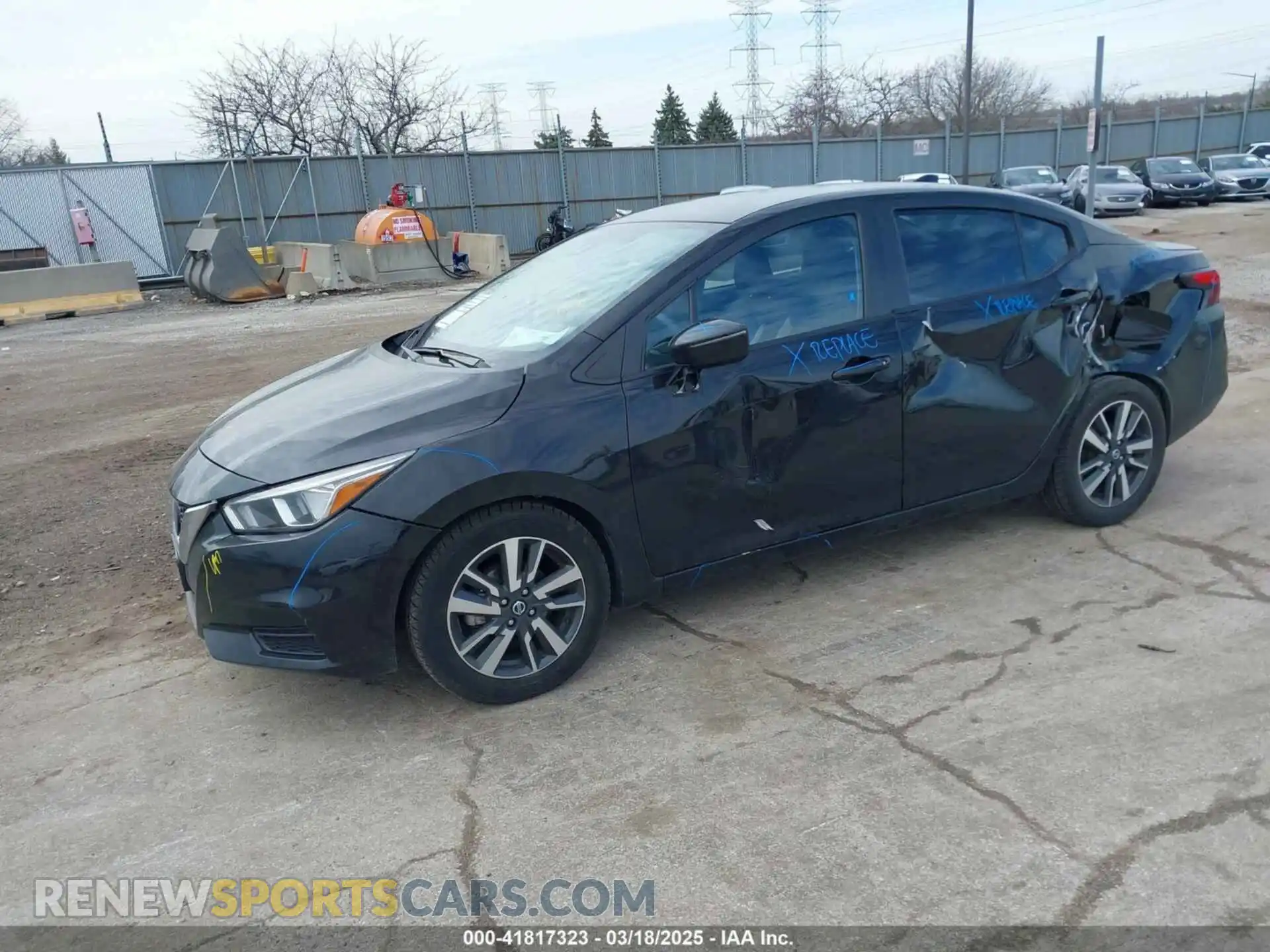 2 Photograph of a damaged car 3N1CN8EV6ML866959 NISSAN VERSA 2021