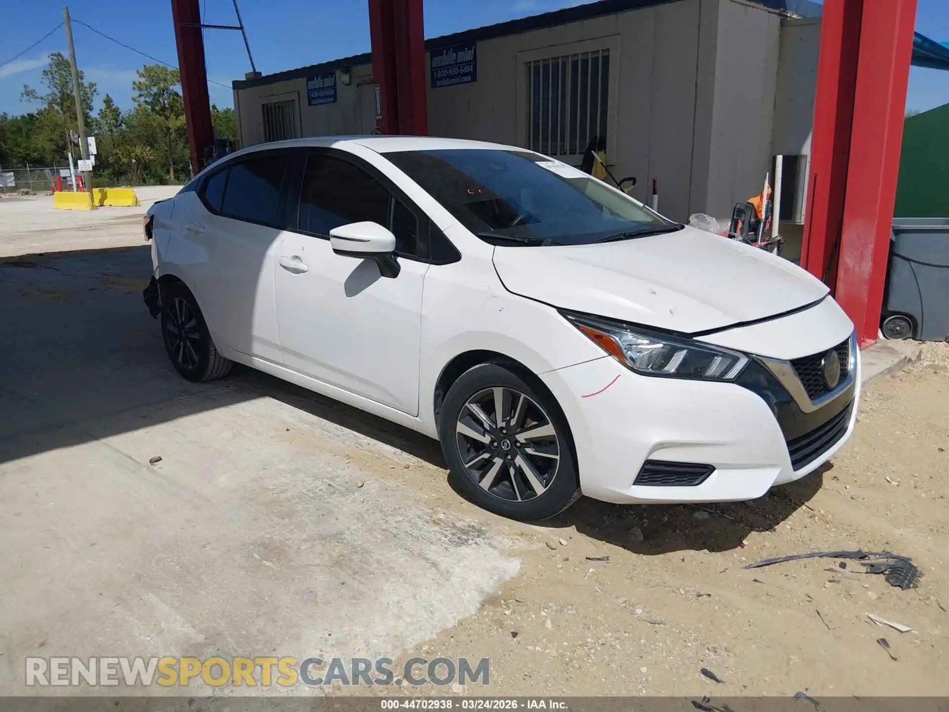 1 Photograph of a damaged car 3N1CN8EV6ML867626 NISSAN VERSA 2021