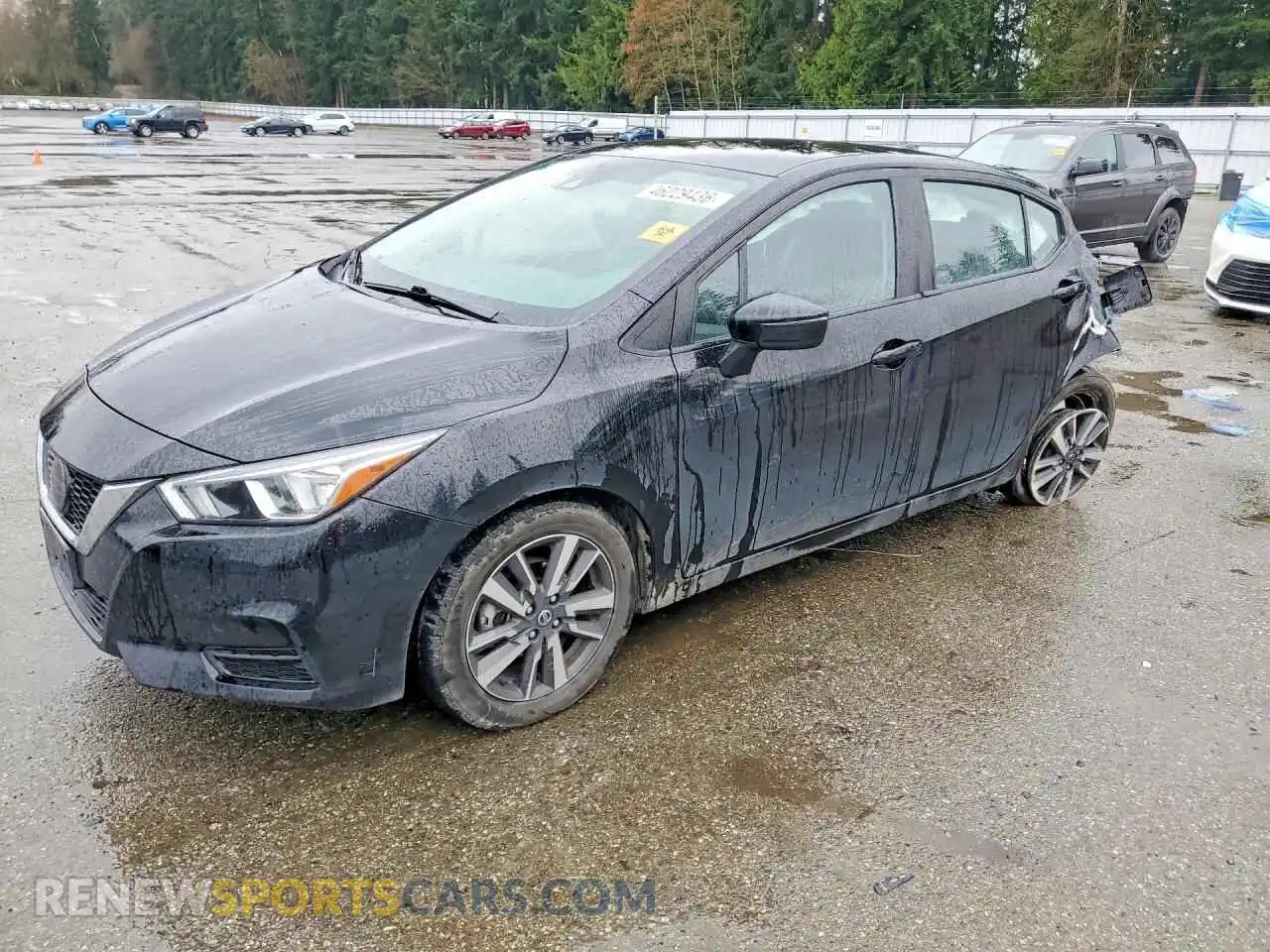 1 Photograph of a damaged car 3N1CN8EV6ML867822 NISSAN VERSA 2021