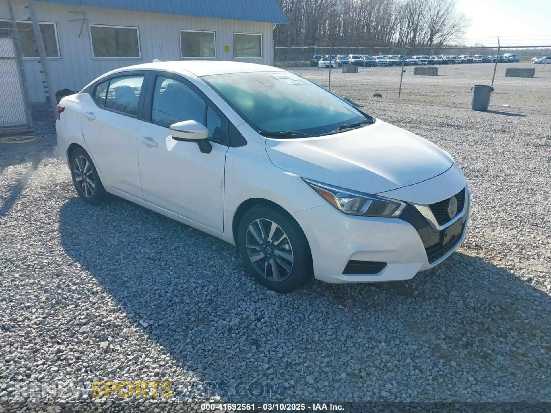 1 Photograph of a damaged car 3N1CN8EV6ML869005 NISSAN VERSA 2021