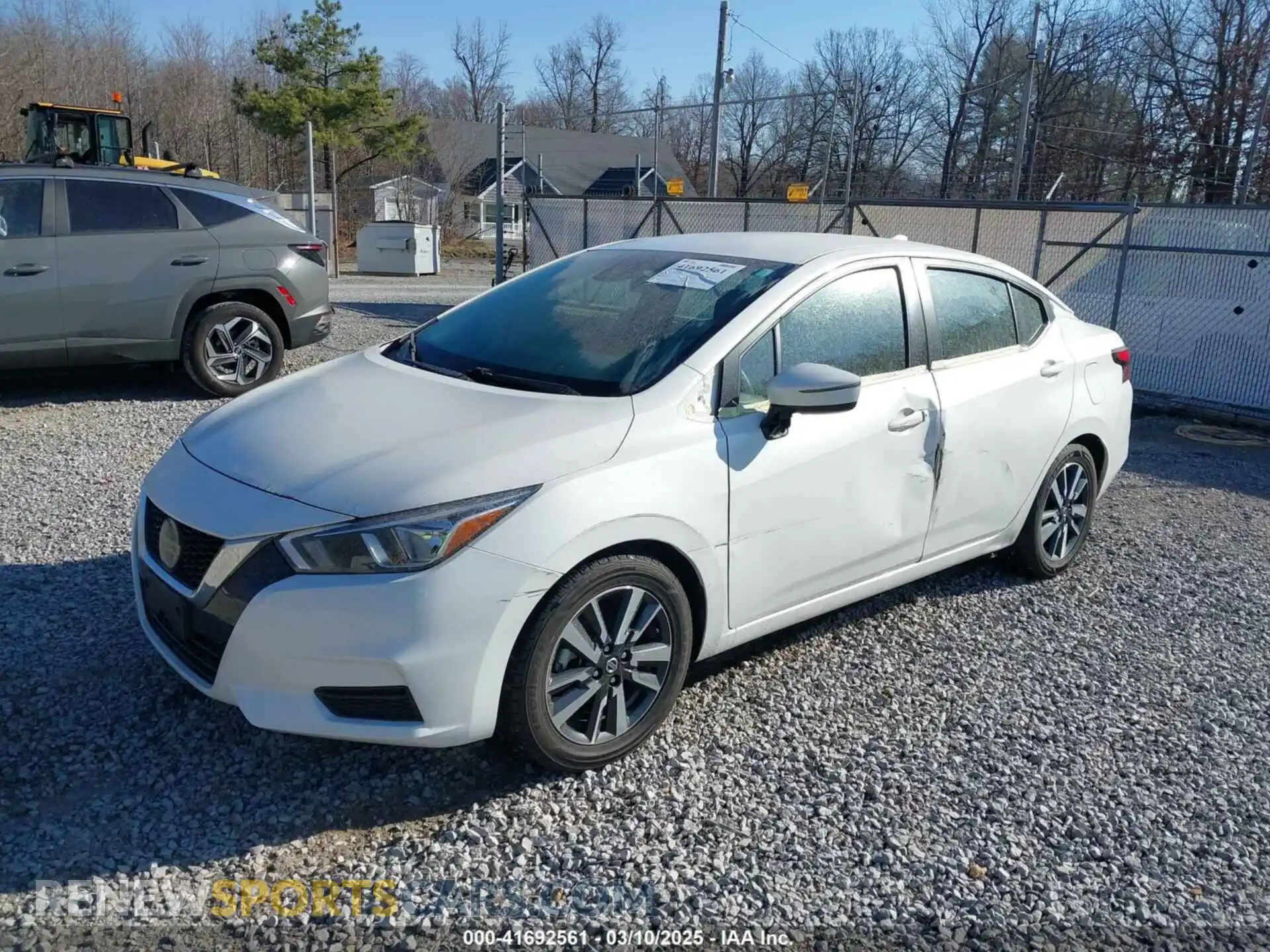 2 Photograph of a damaged car 3N1CN8EV6ML869005 NISSAN VERSA 2021