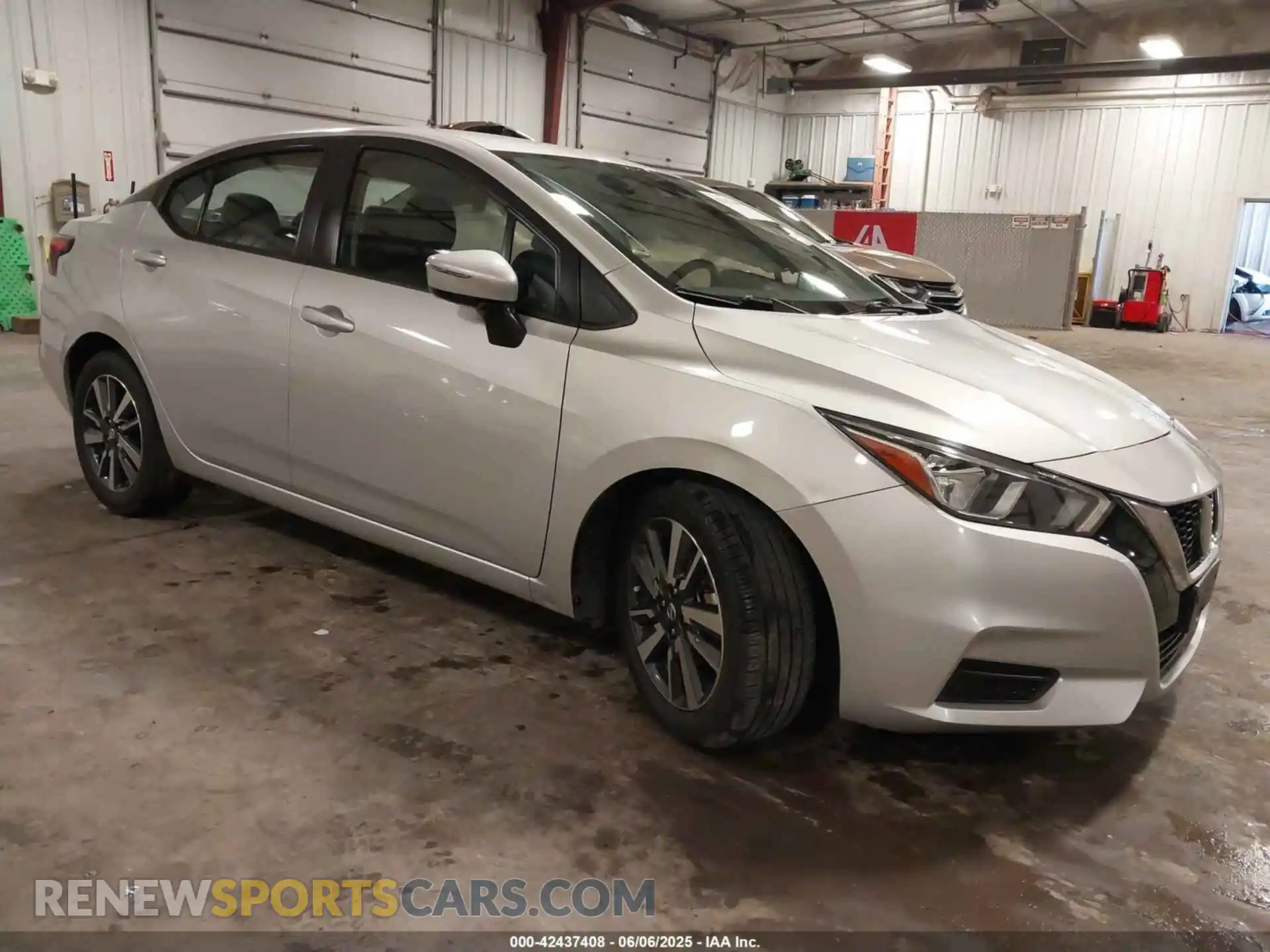 1 Photograph of a damaged car 3N1CN8EV6ML869232 NISSAN VERSA 2021