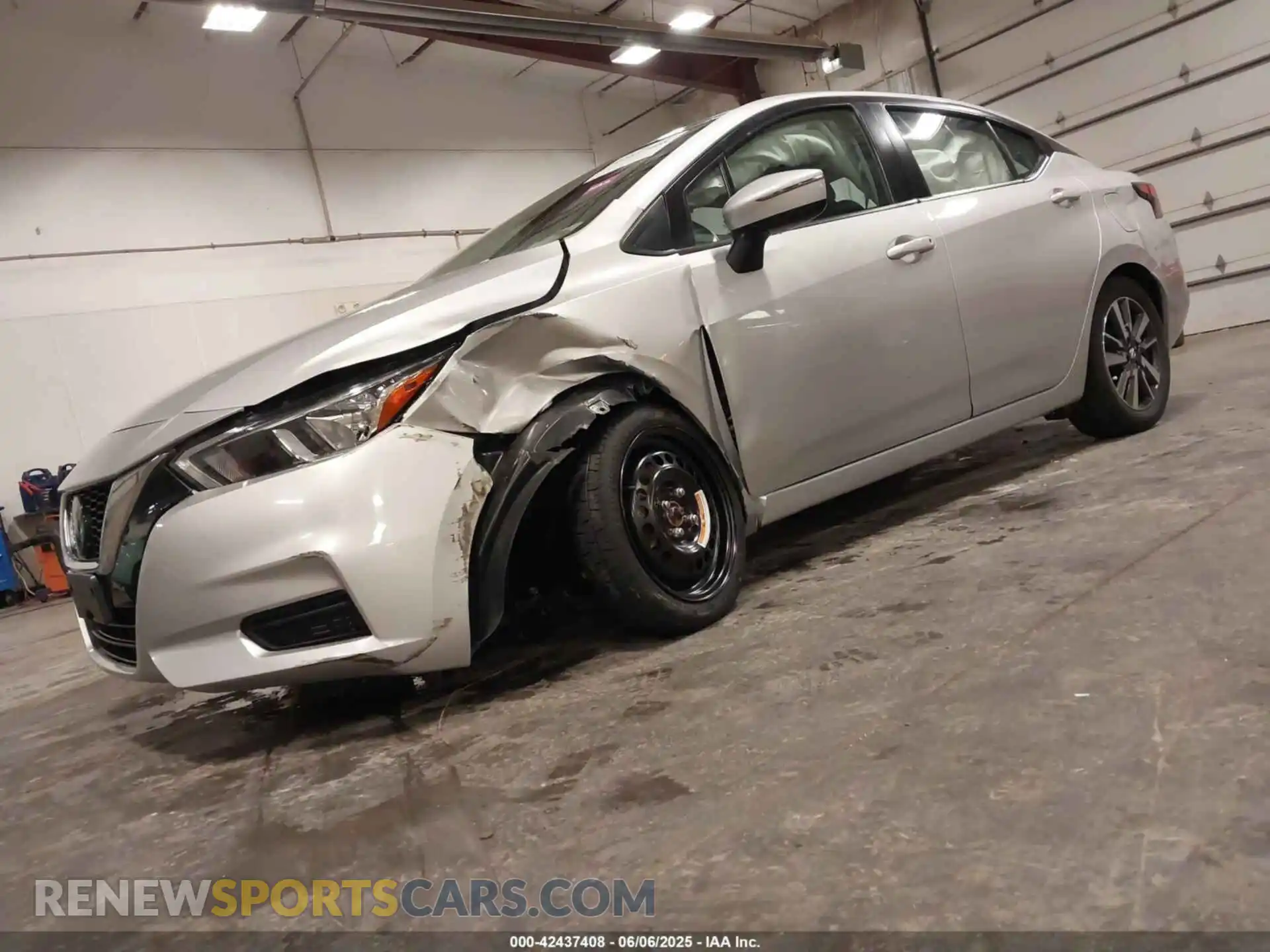 2 Photograph of a damaged car 3N1CN8EV6ML869232 NISSAN VERSA 2021