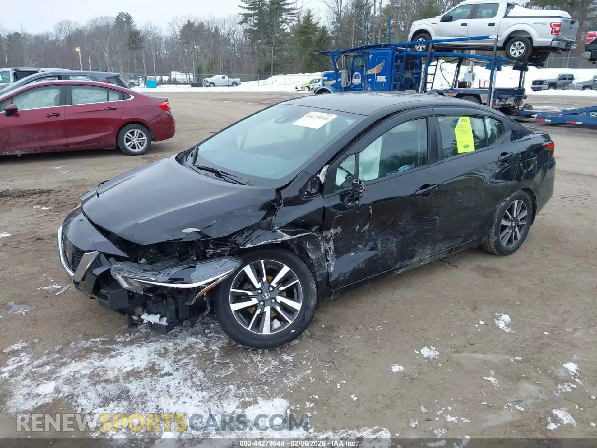 2 Photograph of a damaged car 3N1CN8EV6ML875774 NISSAN VERSA 2021