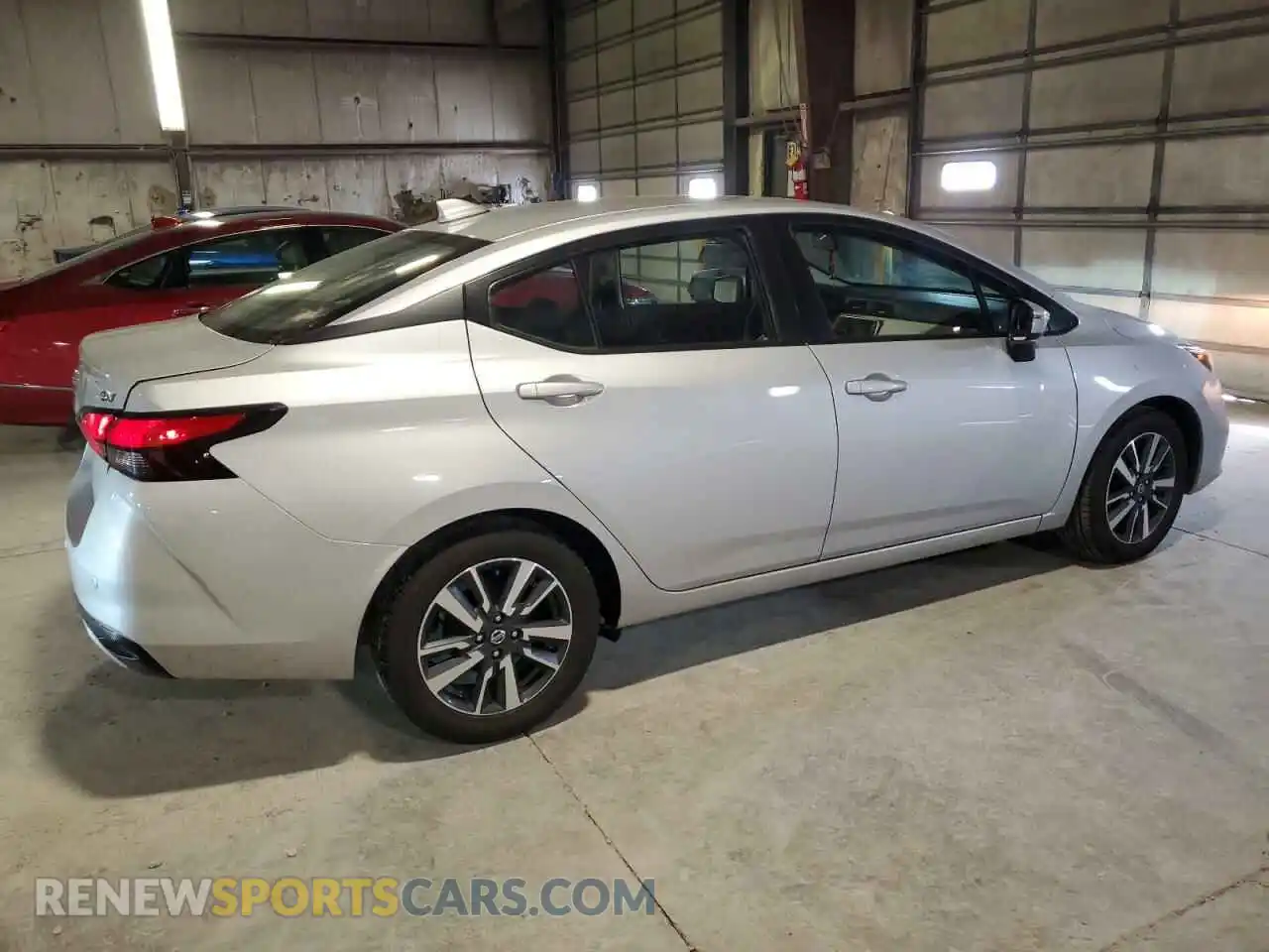 3 fotografías del automóvil dañado 3N1CN8EV6ML876780 NISSAN VERSA 2021
