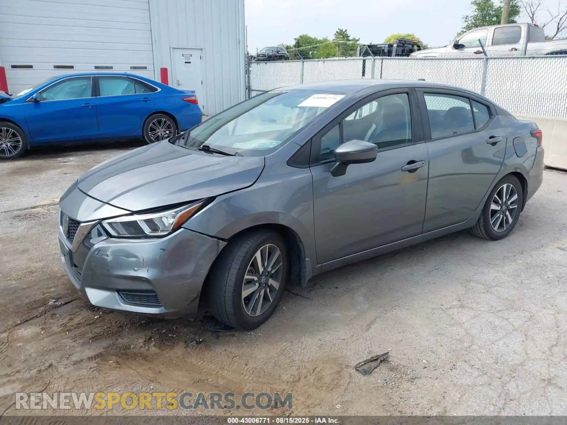 2 Photograph of a damaged car 3N1CN8EV6ML894857 NISSAN VERSA 2021