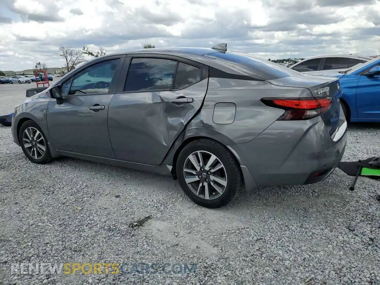 2 Photograph of a damaged car 3N1CN8EV6ML915318 NISSAN VERSA 2021