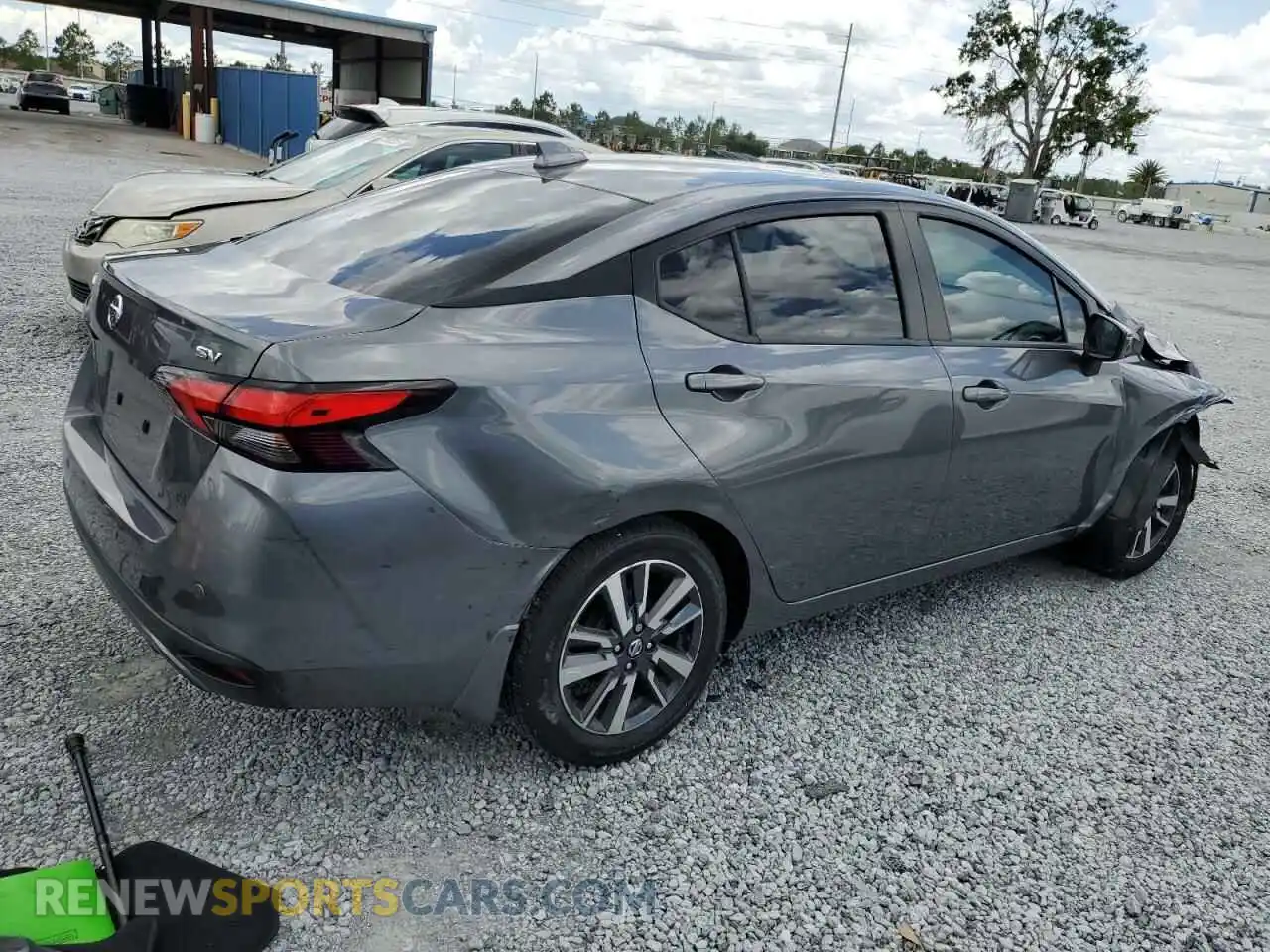 3 Photograph of a damaged car 3N1CN8EV6ML915318 NISSAN VERSA 2021
