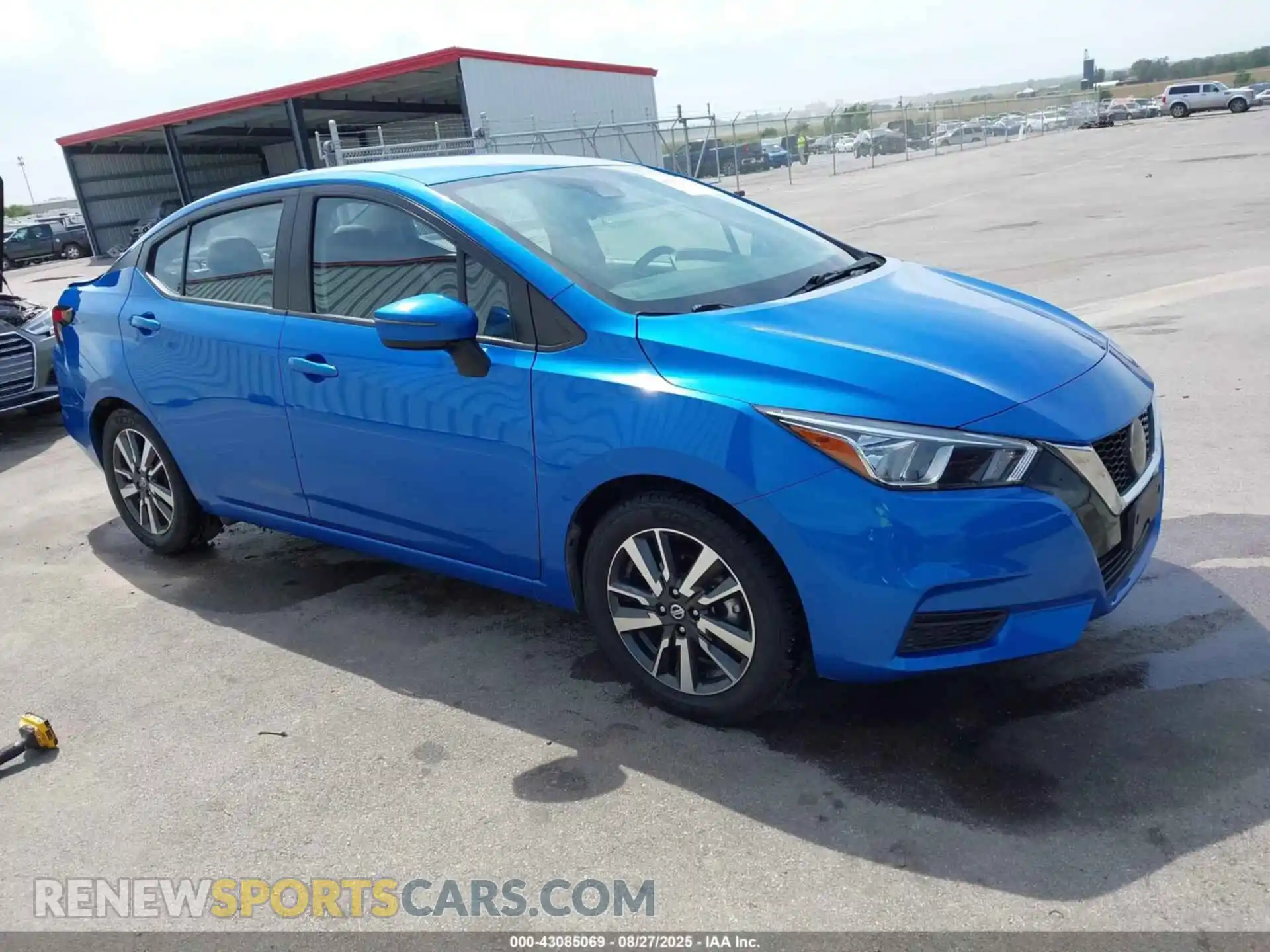 1 Photograph of a damaged car 3N1CN8EV7ML808813 NISSAN VERSA 2021