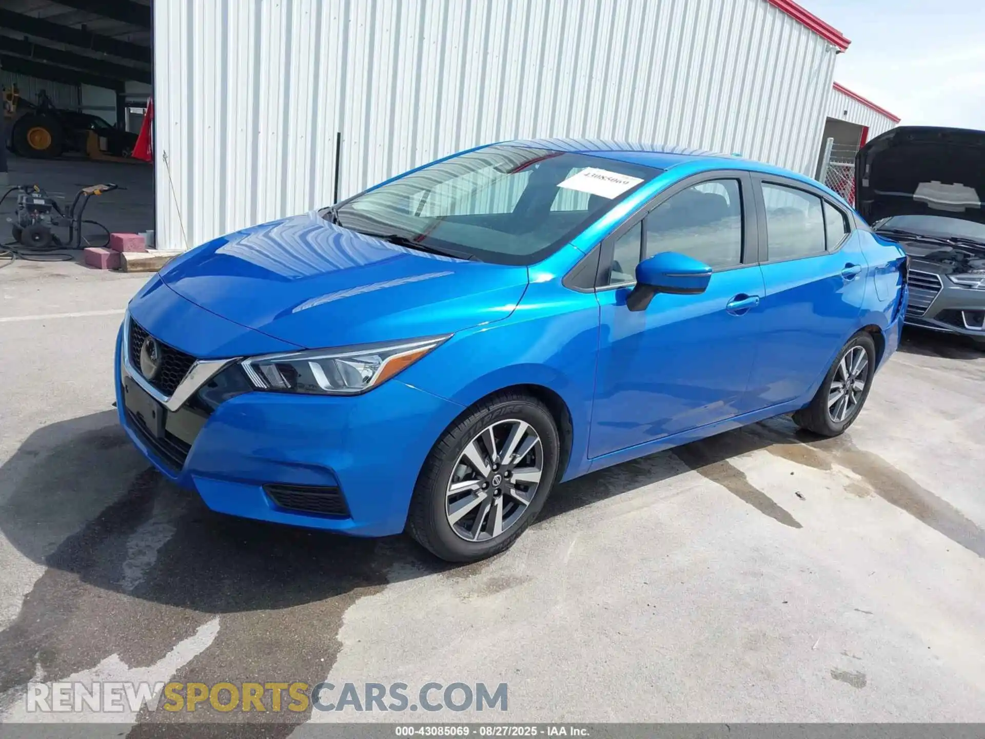 2 Photograph of a damaged car 3N1CN8EV7ML808813 NISSAN VERSA 2021